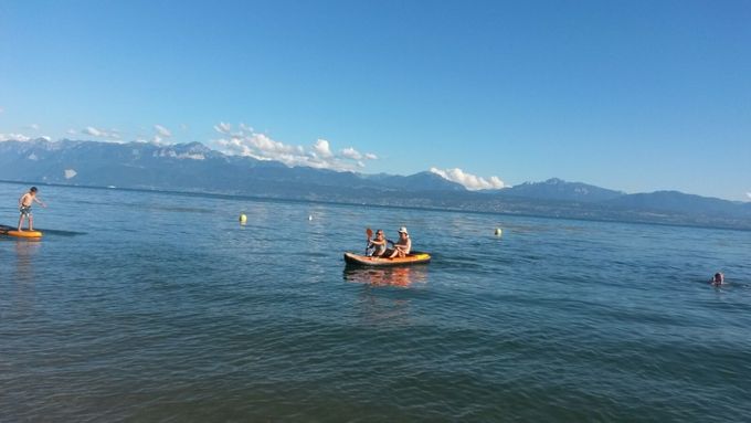 Profitez le soleil pour un tour en Kayak sur le lac Léman !!